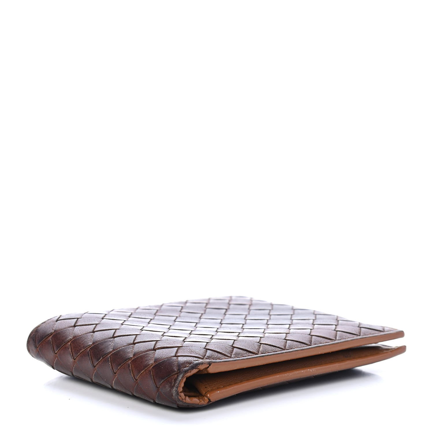 Bottega Veneta Nappa Intrecciato Bi-Fold Wallet Brown 4 of 9