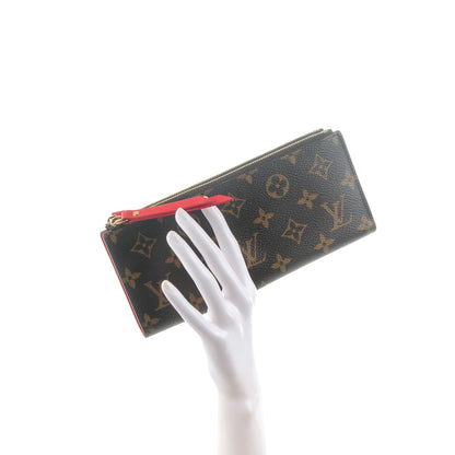 Louis Vuitton Monogram Adele Wallet Coquelicot 2 of 8