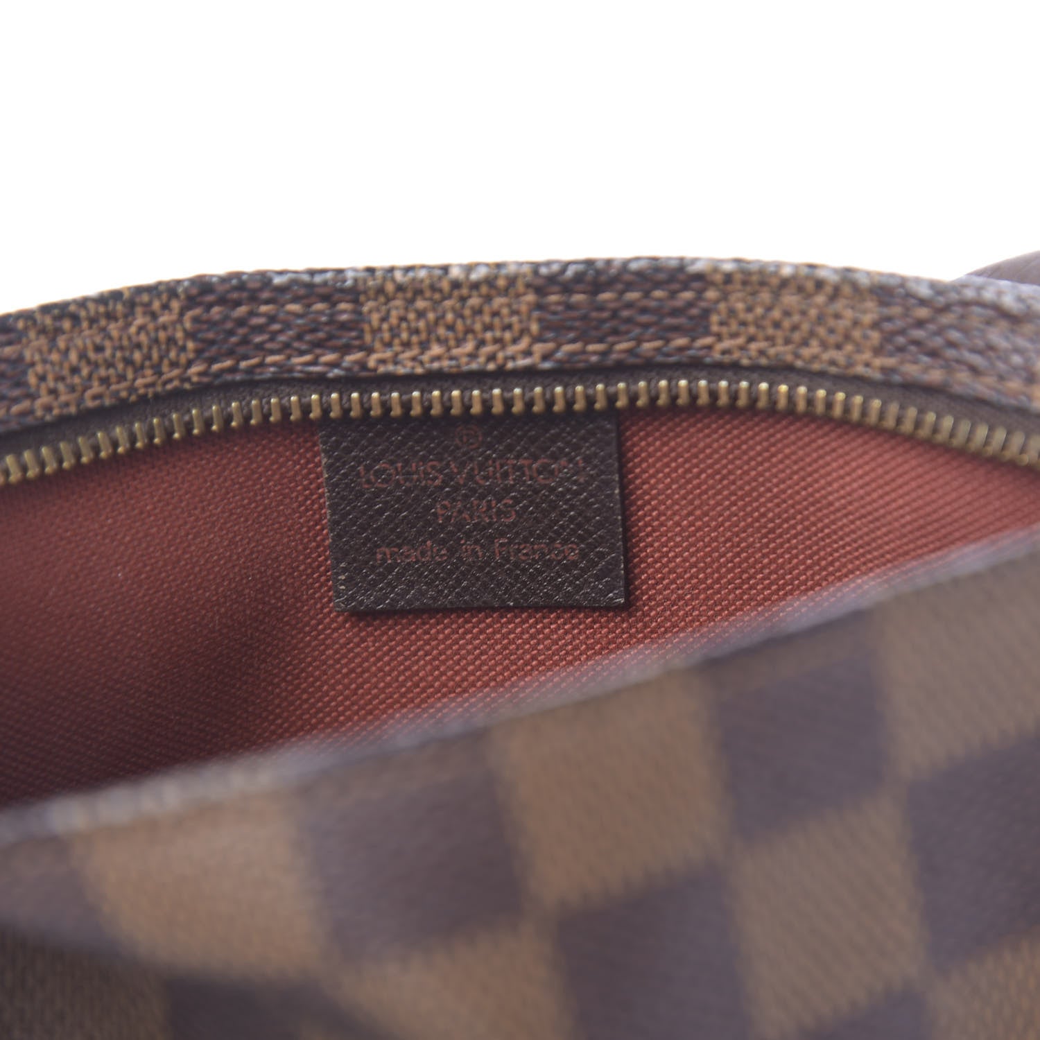 Louis Vuitton Damier Ebene Trousse Make Up Bag Pochette 6 of 10