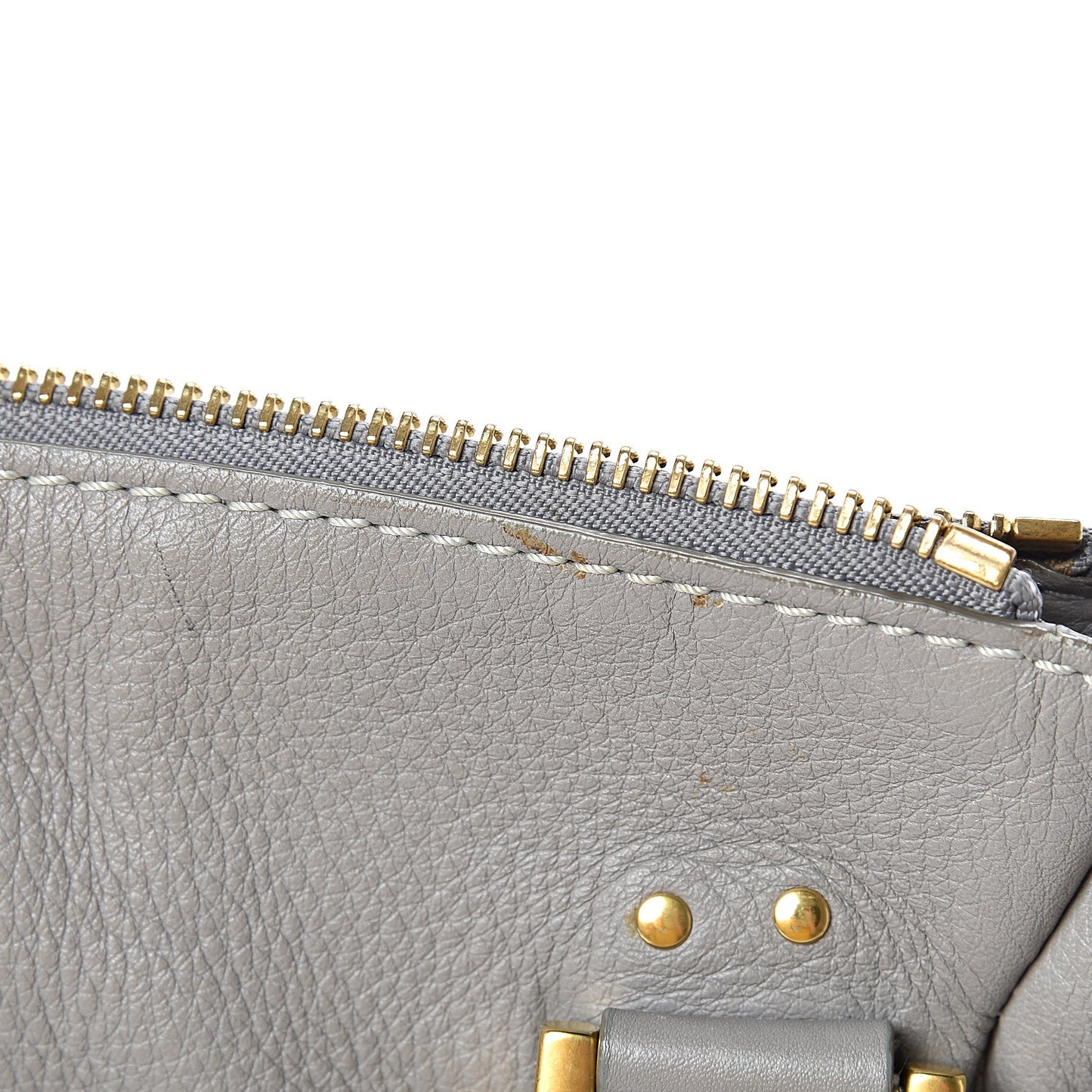 Calfskin Medium Marcie Satchel Cashmere Grey