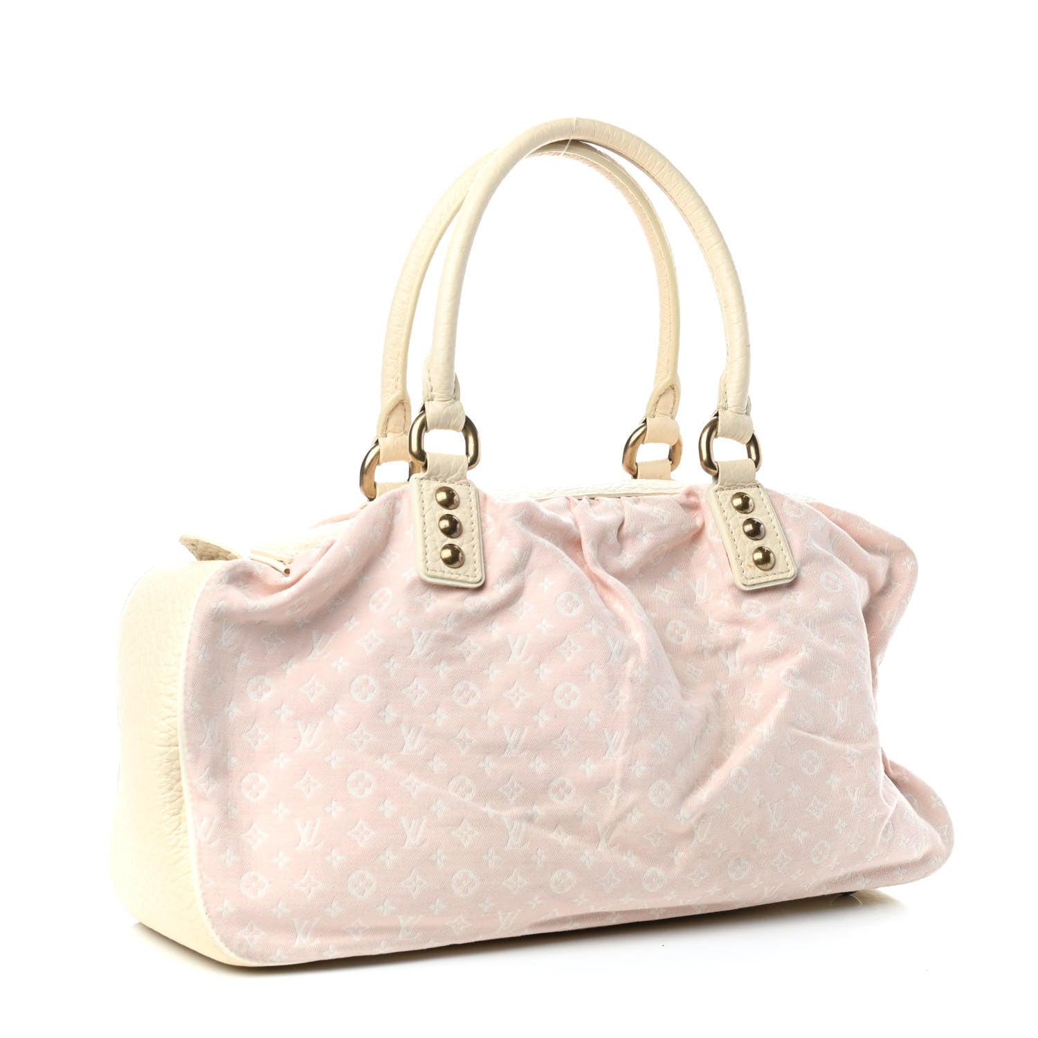 Louis Vuitton Mini Lin Trapeze GM Rose 3 of 9