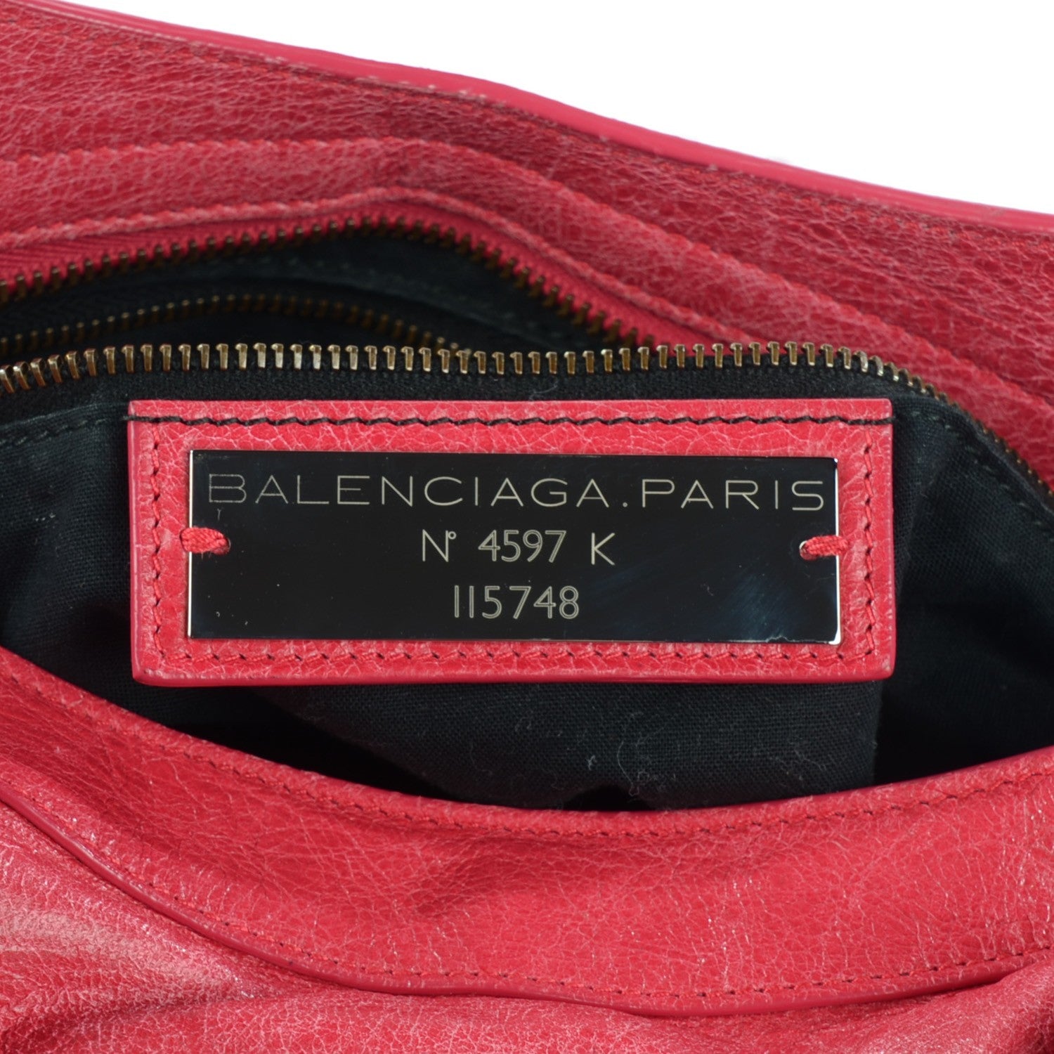 Balenciaga Agneau Classic Hardware City Rose Thulian 9 of 12