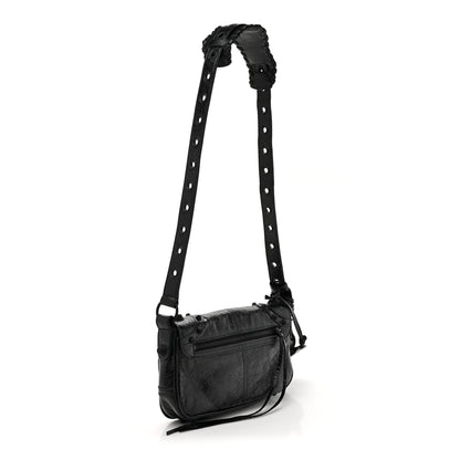 Balenciaga Agneau Arena XS Le Cagole Flap Bag Black 4 of 11