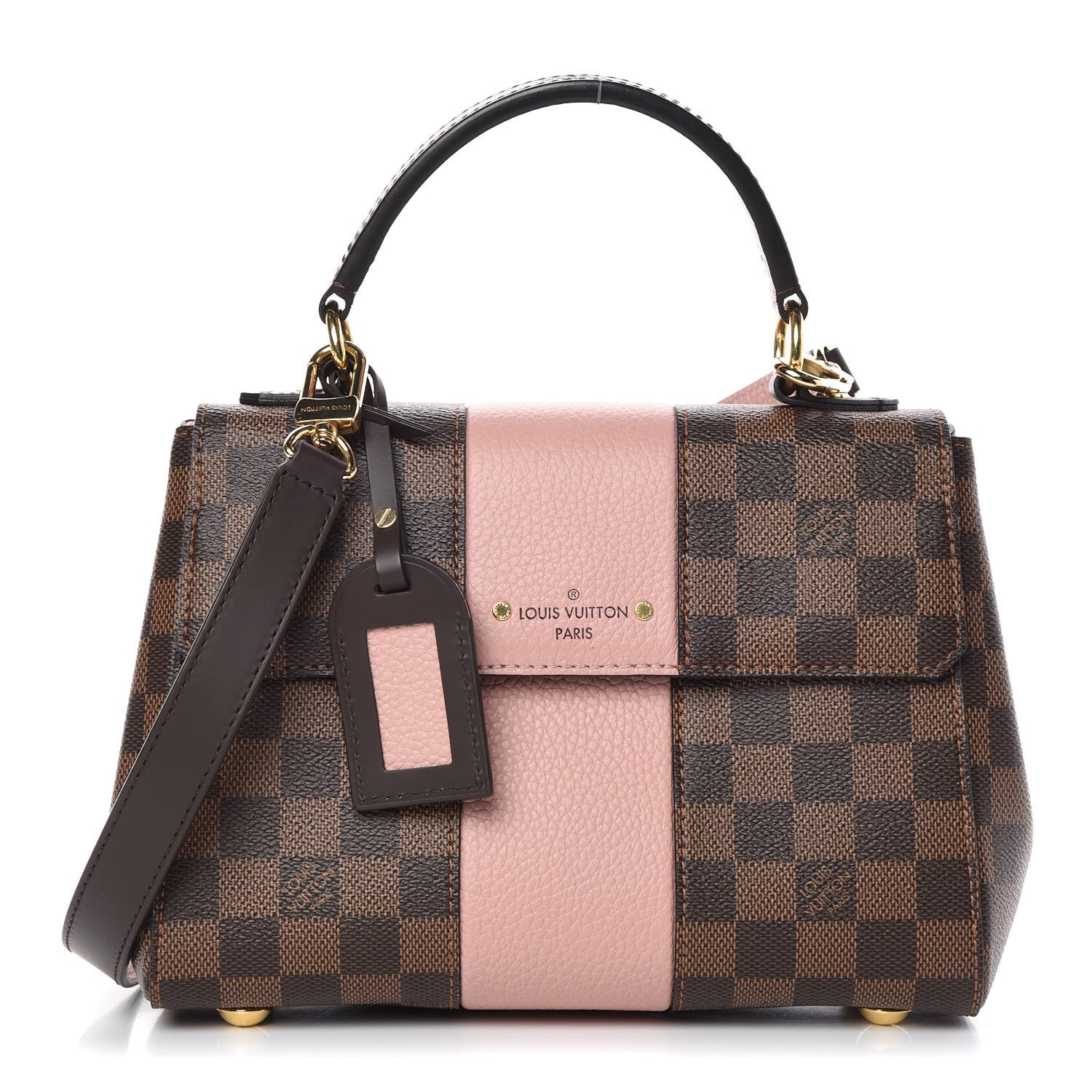 Louis Vuitton Damier Ebene Bond Street BB Magnolia 1 of 8