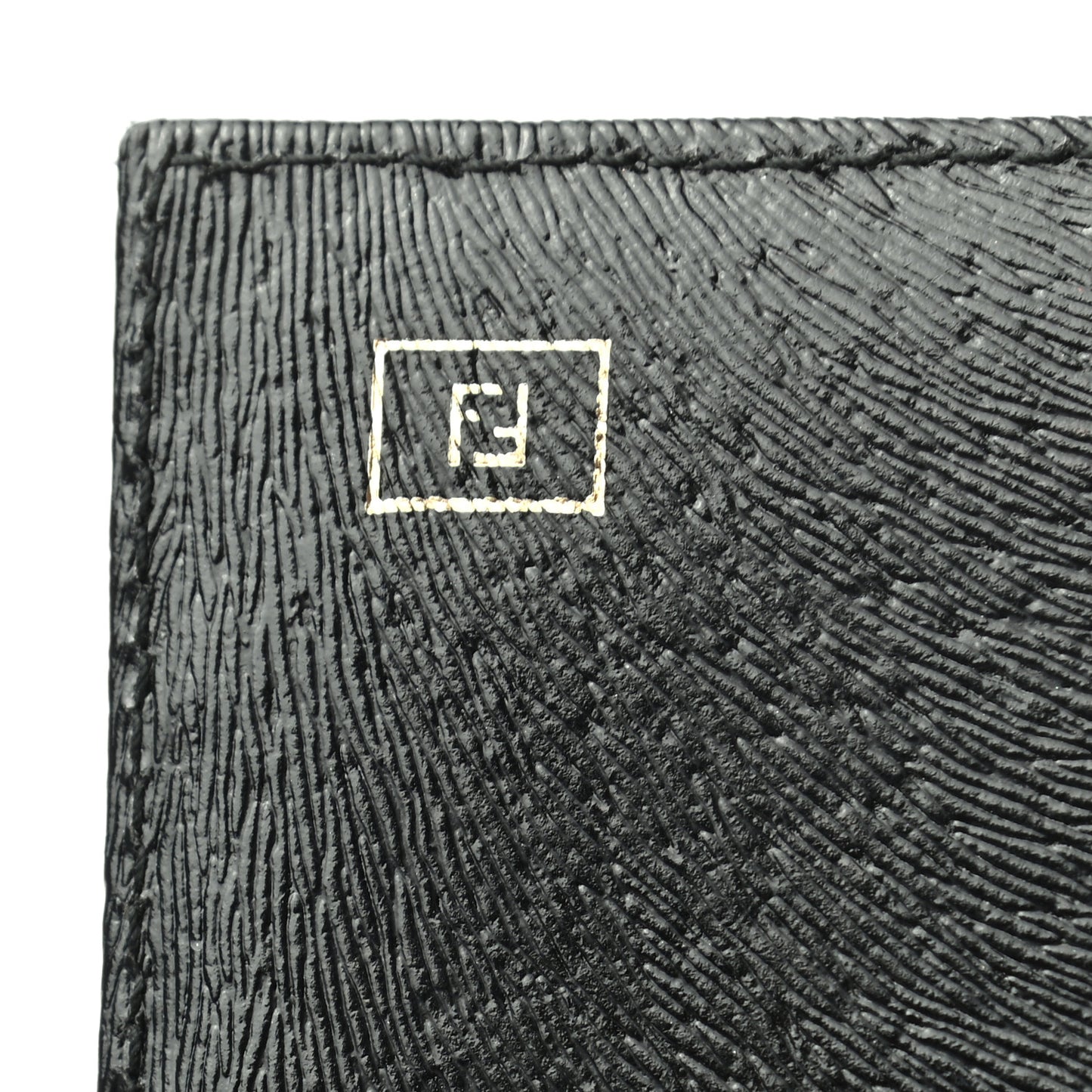 Zucca Shadow Continental Wallet Beige Black