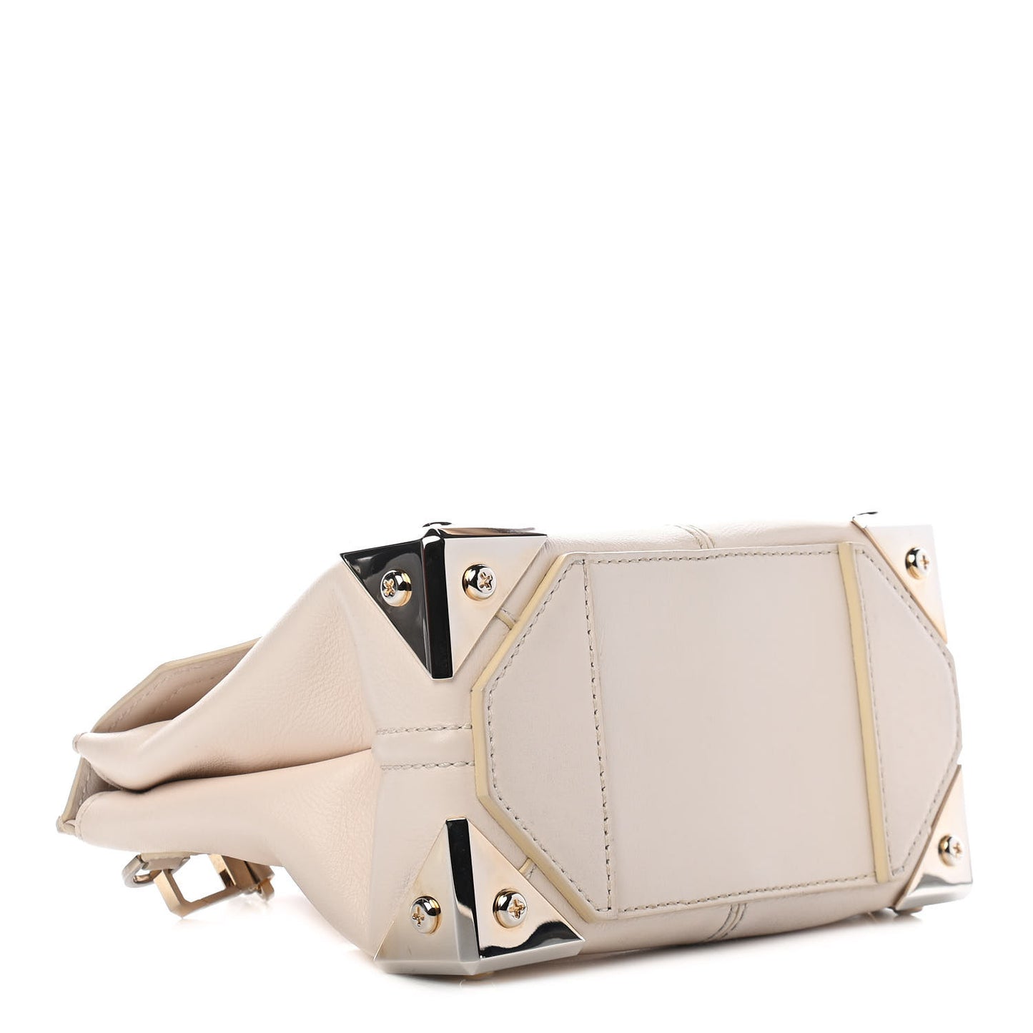 Calfskin Small Marion Tote Aloe Silver Hardware
