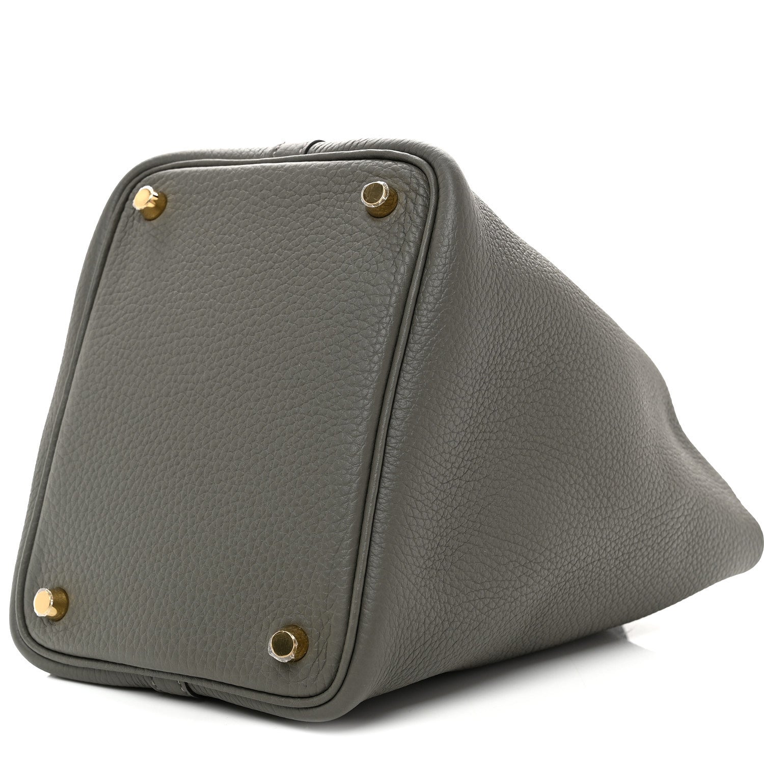 Hermes Taurillon Clemence Picotin Lock 18 PM Gris Meyer 10 of 11