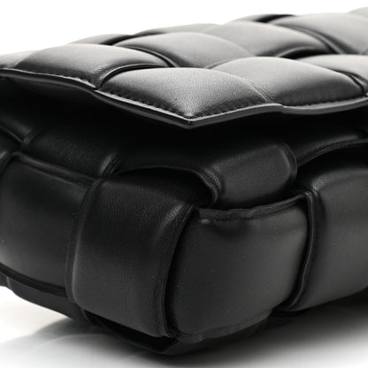 Bottega Veneta Nappa Maxi Intreccio Padded Cassette Crossbody Bag Black 7 of 8