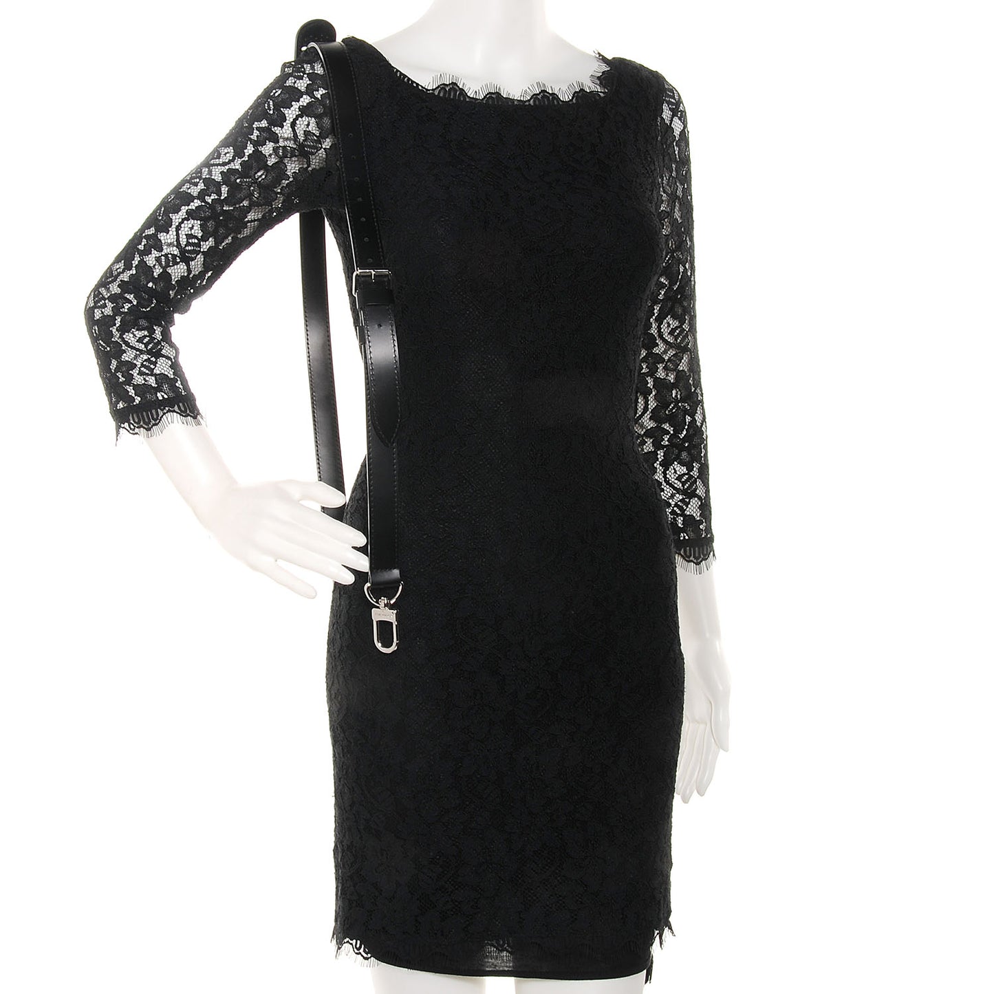 Leather Adjustable Strap Black