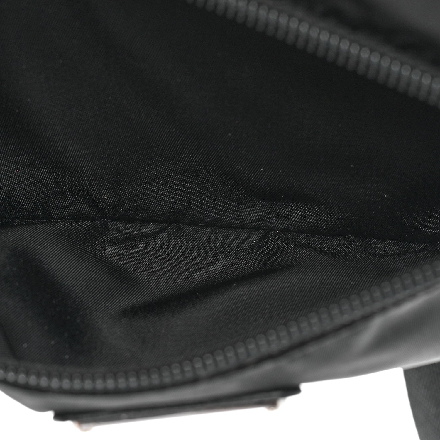 Prada Re-Nylon Saffiano Belt Bag L Black 5 of 11