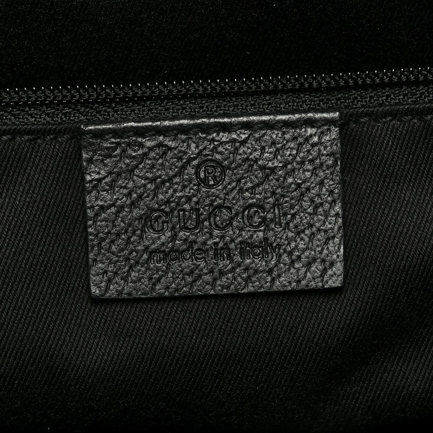 Monogram Shoulder Bag Black