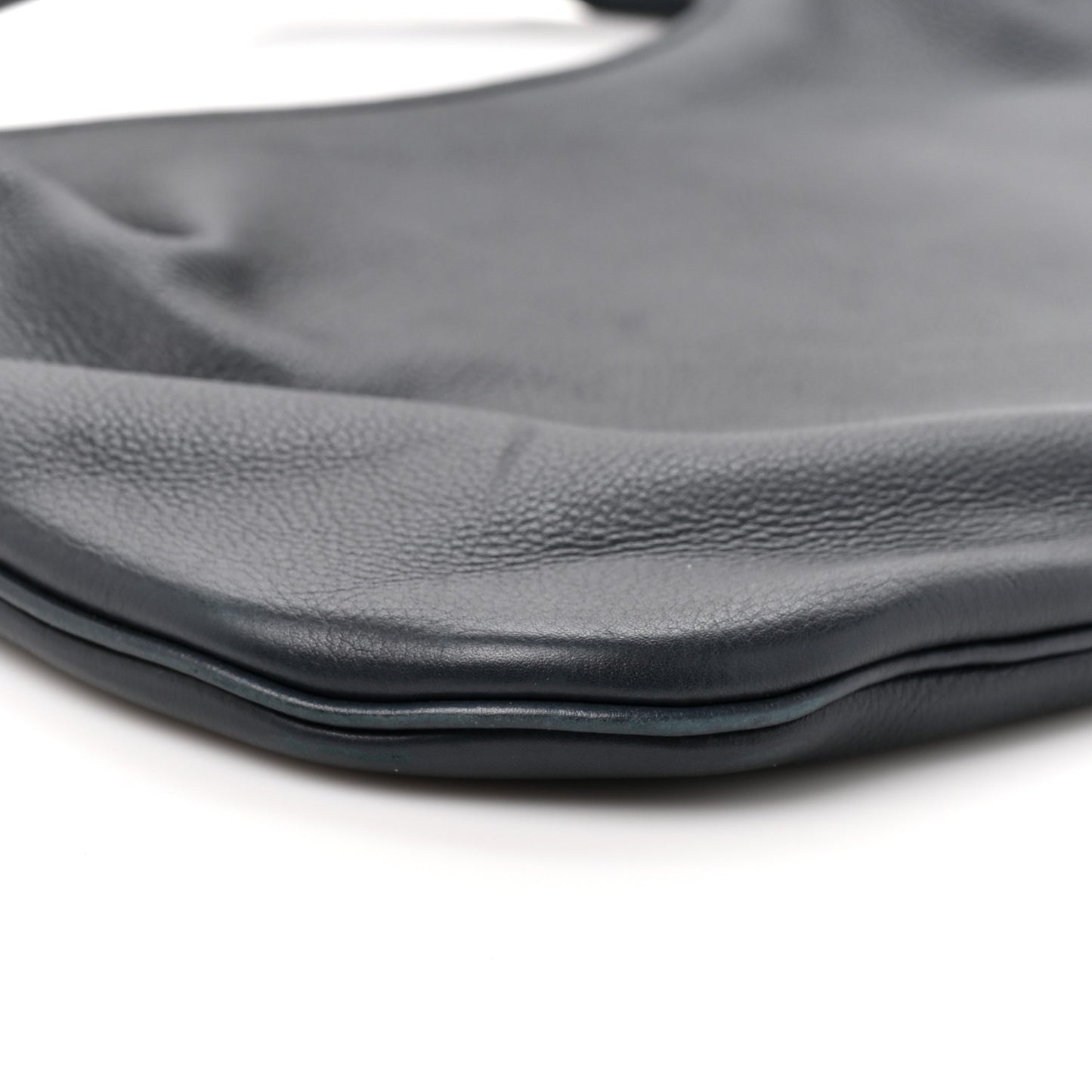 Grained Calfskin Small Everyday Shoulder Bag Midnight