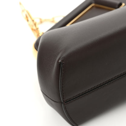 Fendi Shiny Nappa Small Fendi First Chocolate 10 of 12