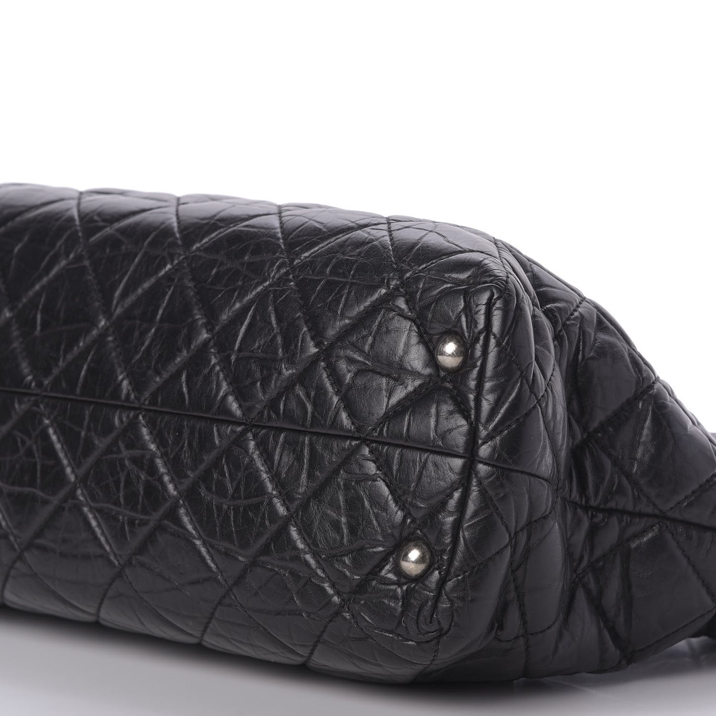 Aged Calfskin Quilted Reissue 2.55 Tote Black