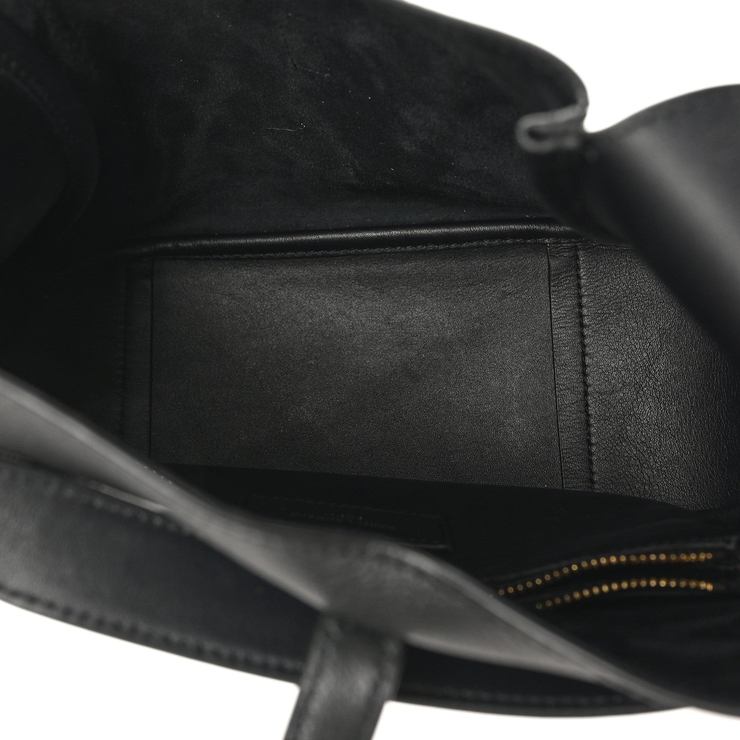 Saint Laurent Smooth Calfskin Small Le 5 A 7 Soft Hobo Black 5 of 10