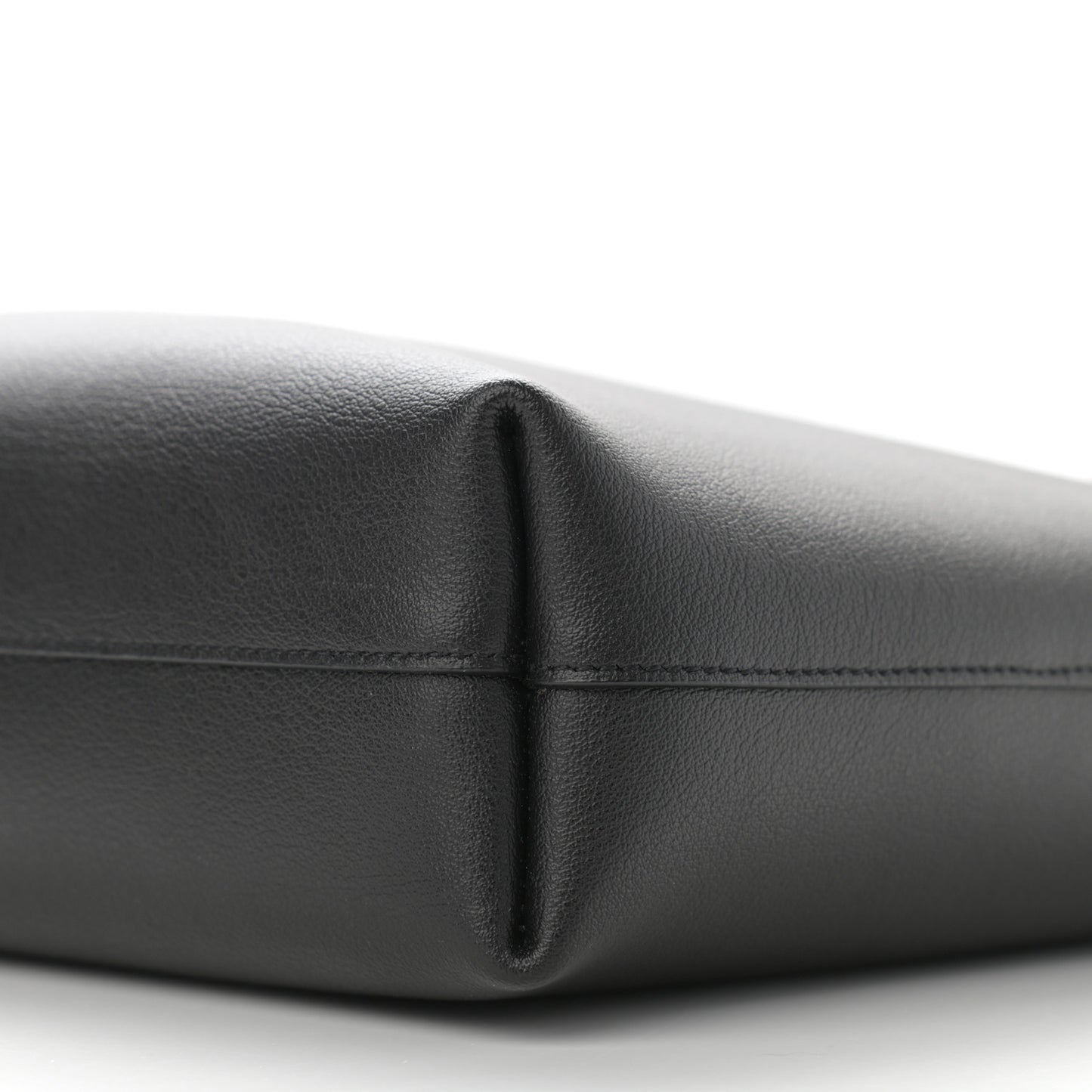 Calfskin Toy Shopping Tote Black