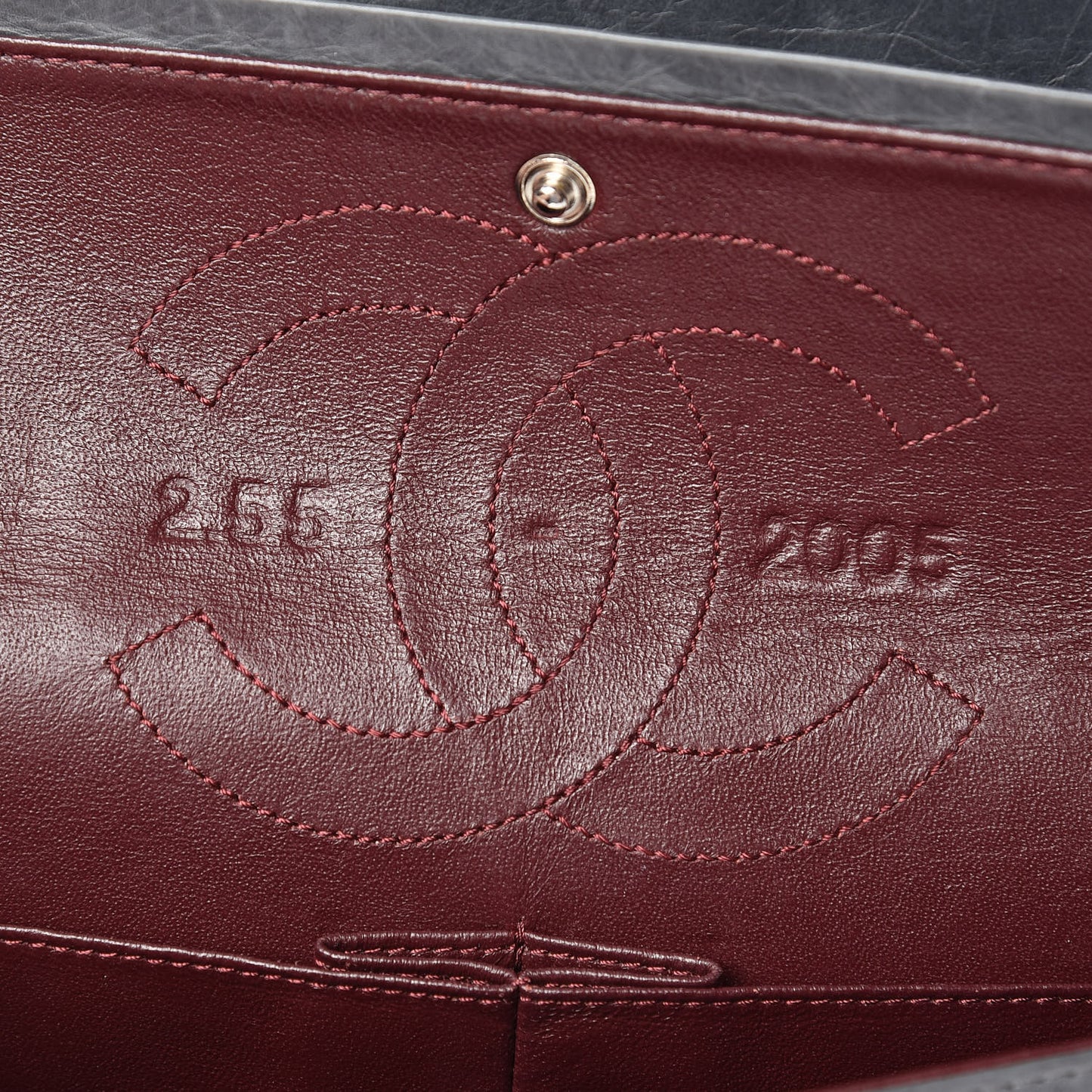 Aged Calfskin Quilted 50th Anniversary 2.55 Reissue 225 Flap Grey