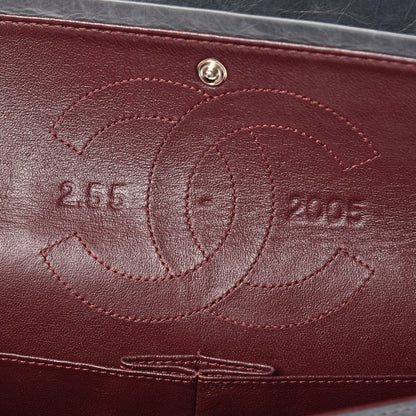 Chanel Aged Calfskin Quilted 50th Anniversary 2.55 Reissue 225 Flap Grey 6 of 12