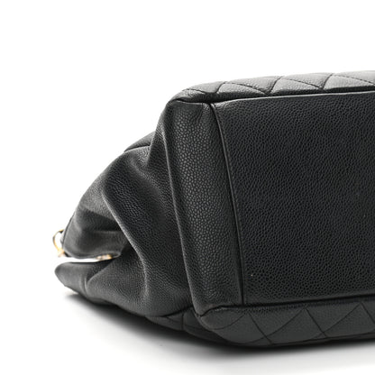 Chanel Caviar Quilted Grand Shopping Tote GST Black 9 of 11
