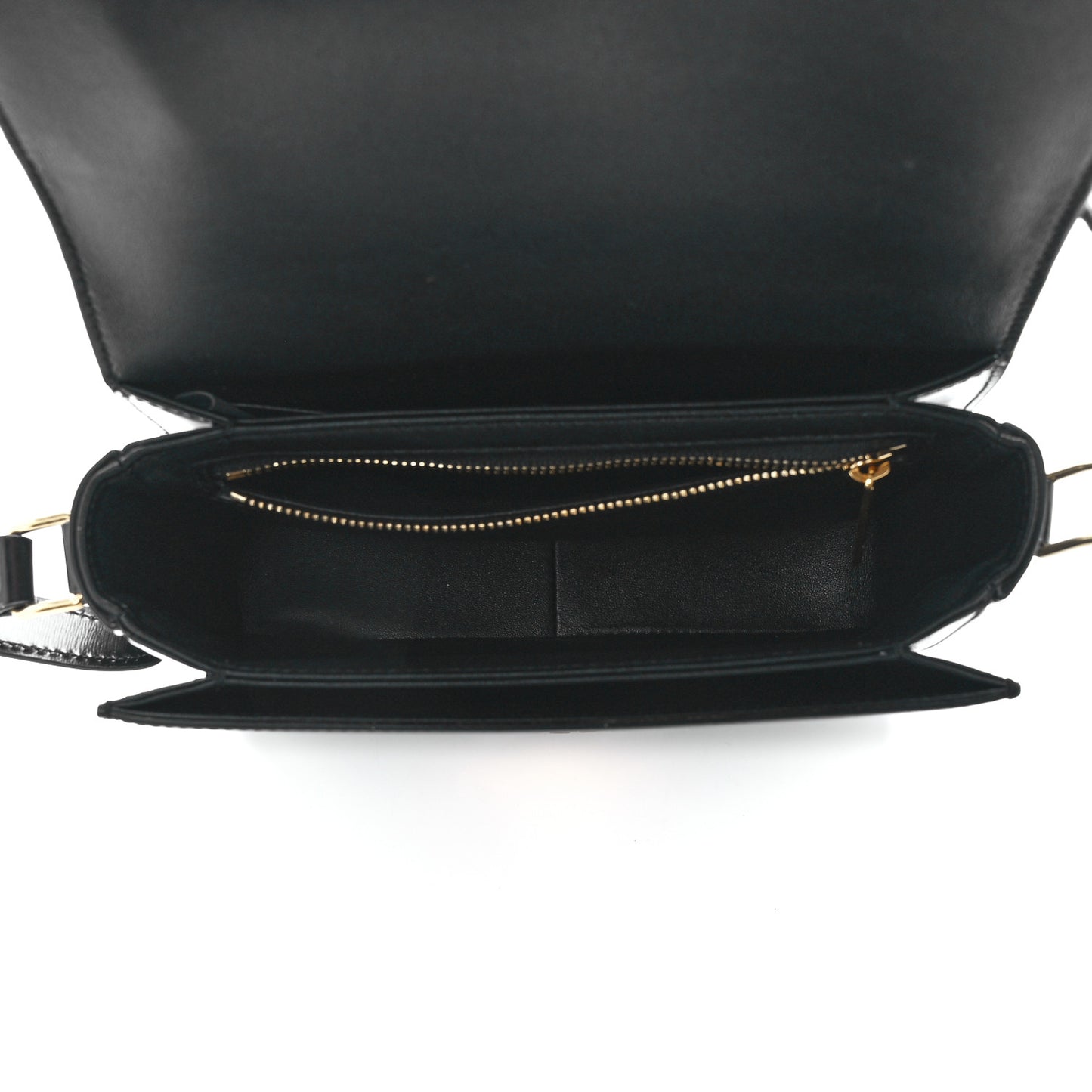 Shiny Calfskin Teen Triomphe Black