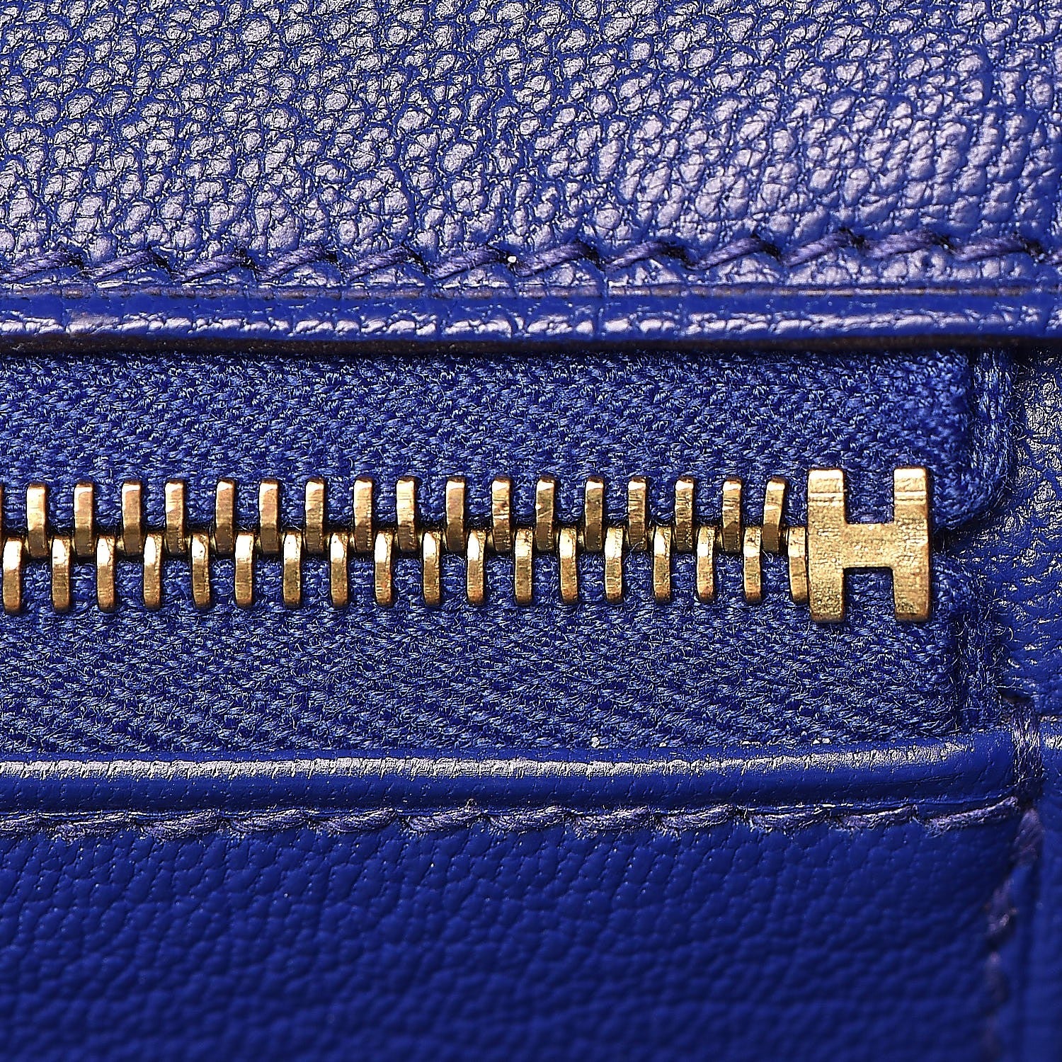 Hermes Togo Birkin 35 Bleu Electrique 15 of 32