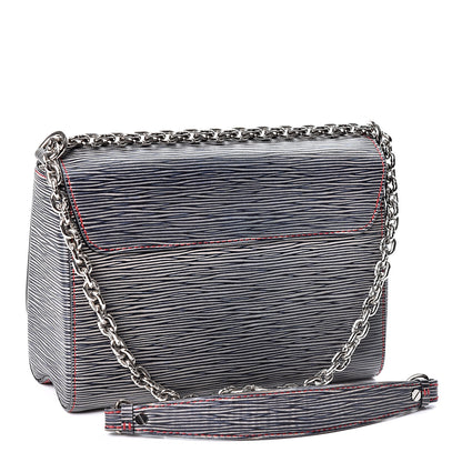 Louis Vuitton Epi Twist Shoulder Bag MM Denim Dark 2 of 10