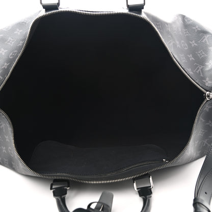 Louis Vuitton Monogram Eclipse Keepall Bandouliere 55 4 of 12