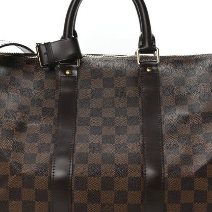 Louis Vuitton Damier Ebene Keepall Bandouliere 45 7 of 9