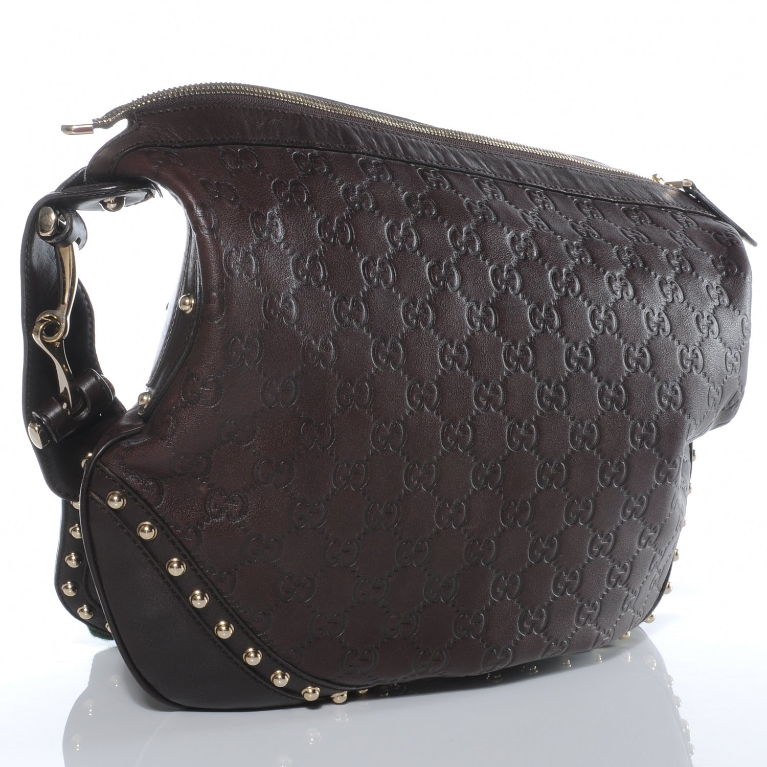 Gucci Guccissima Pelham Shoulder Bag Brown 3 of 7