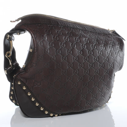 Gucci Guccissima Pelham Shoulder Bag Brown 3 of 7