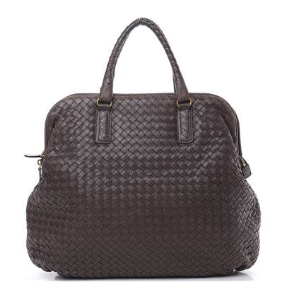 Bottega Veneta Nappa Intrecciato Frame Tote Ebano 1 of 19