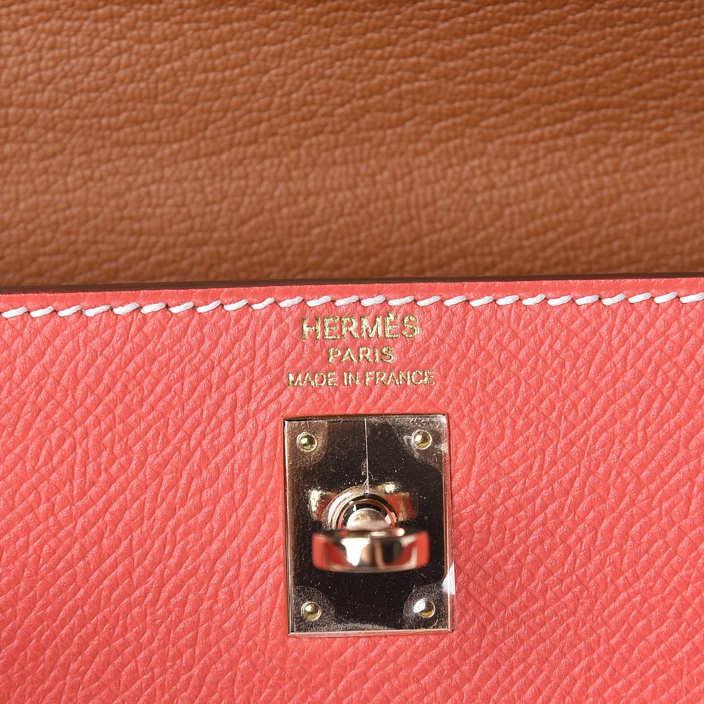 Epsom Kelly Sellier 25 Rose Jaipur Gold