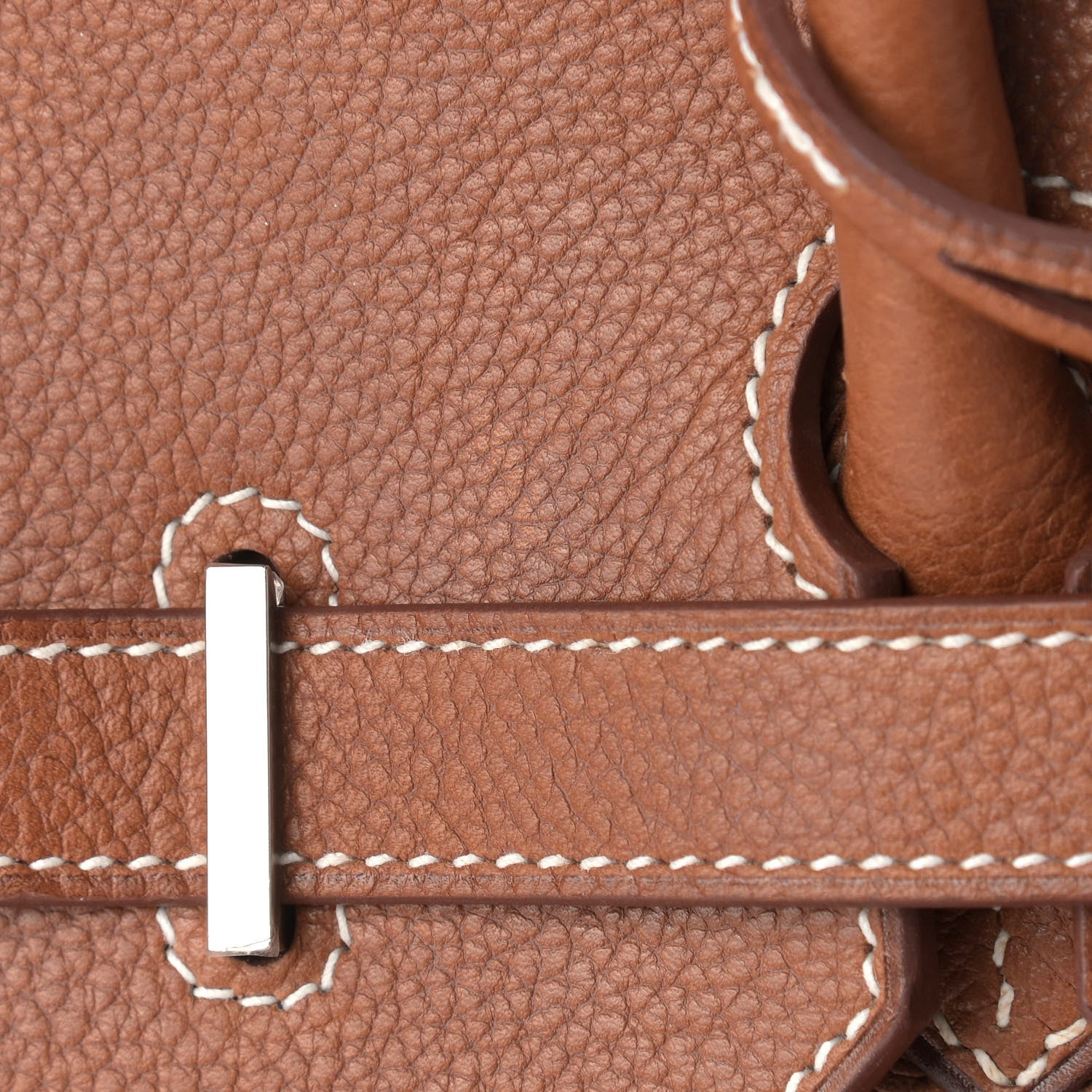 Hermes Natural Barenia Faubourg Birkin 35 Fauve 15 of 21