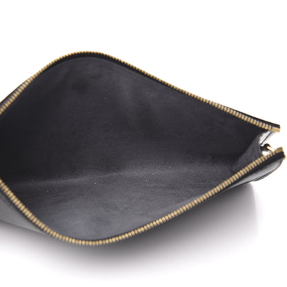 Louis Vuitton Epi Pochette Accessories 24 Black 5 of 10