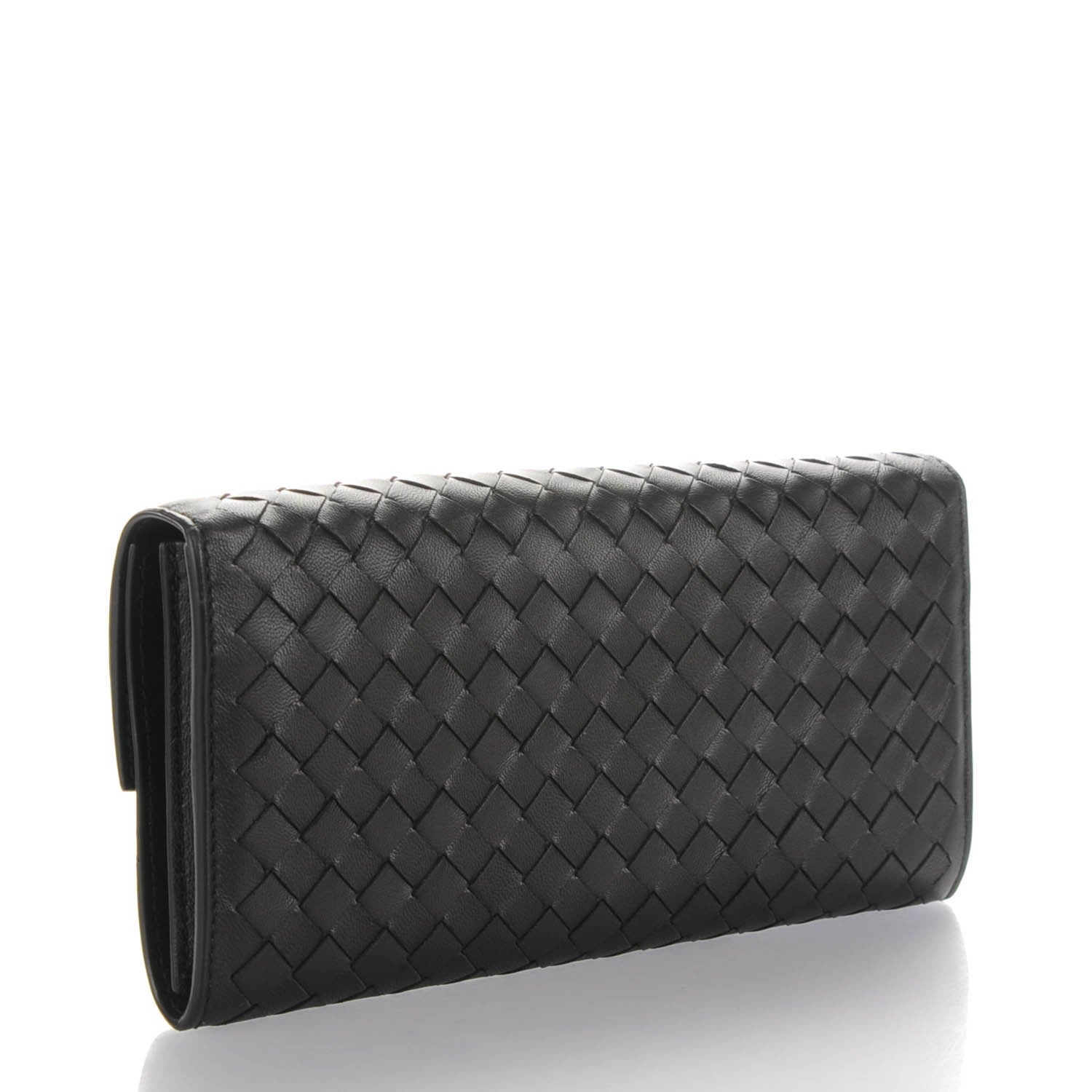 Bottega Veneta Nappa Intrecciato Continental Wallet Black 3 of 7
