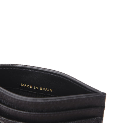 Chanel Caviar Quilted Vintage Mademoiselle Card Holder Black 6 of 9
