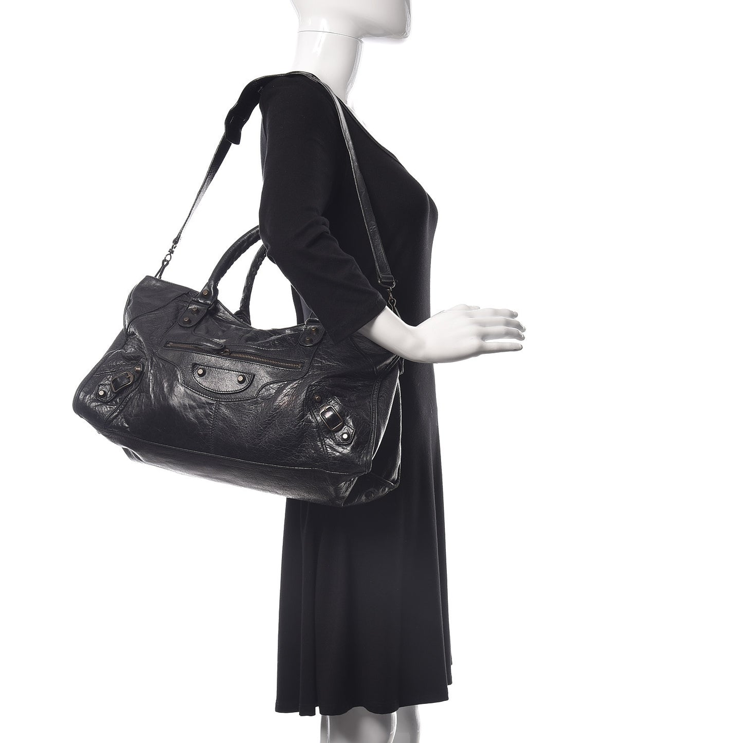 Agneau Classic Hardware Part Time Black