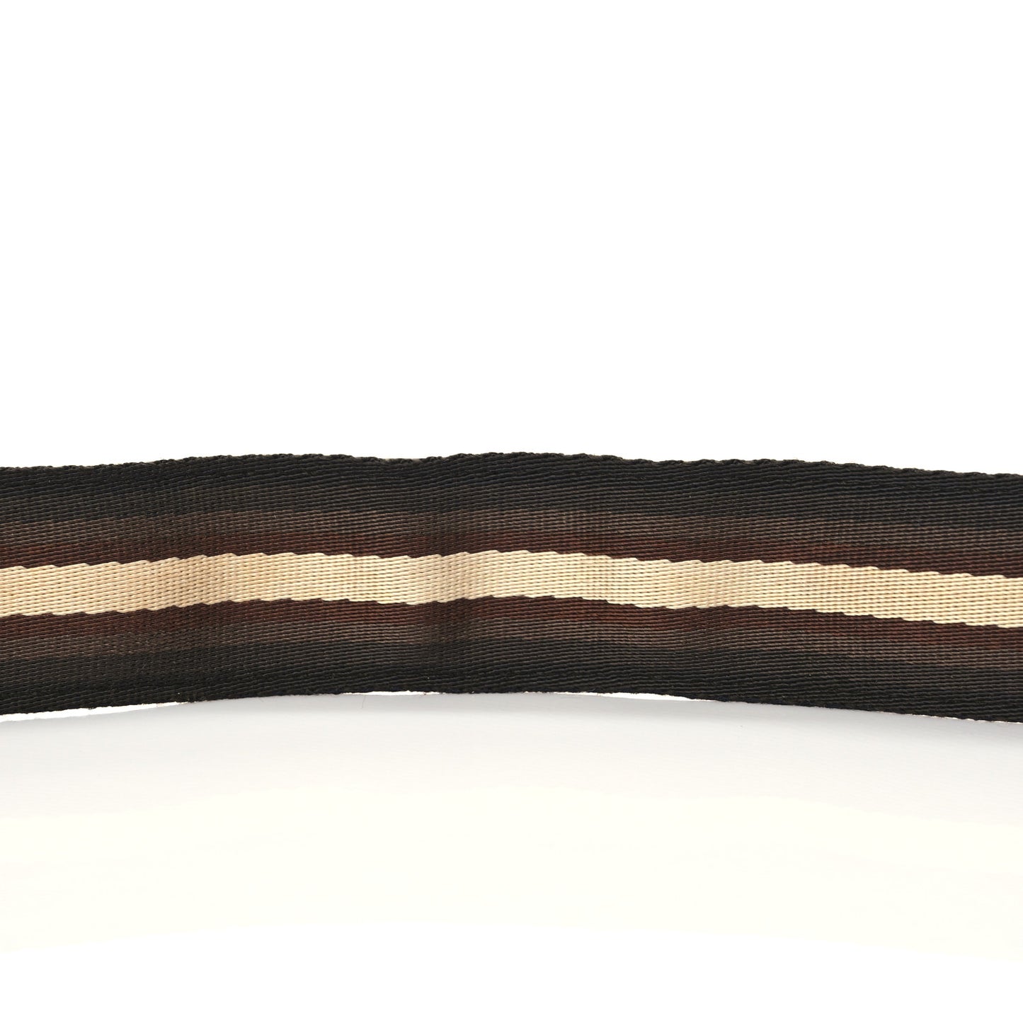 Calfskin Web Interlocking G Belt 95 38 Brown Cream