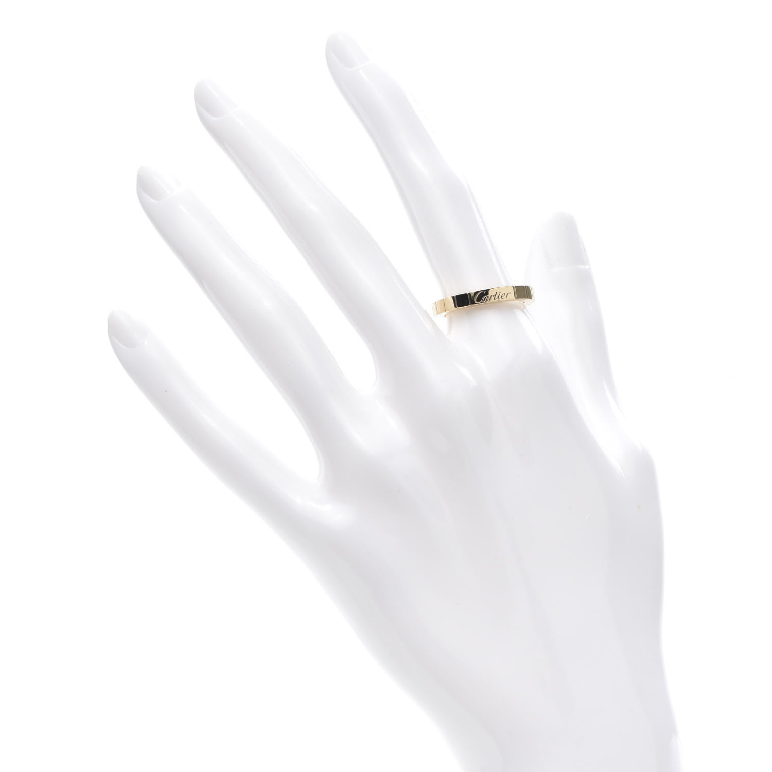 Cartier 18K Yellow Gold Lanieres Ring 52 6 2 of 4