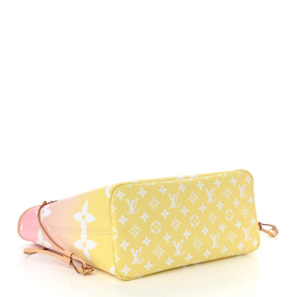 Louis Vuitton Monogram Giant By The Pool Neverfull MM Light Pink 5 of 11
