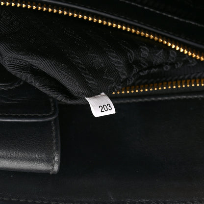 Prada Saffiano Soft Calfskin Tote Black 7 of 10