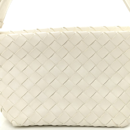 Bottega Veneta Nappa Intrecciato Tie Shoulder Bag White 7 of 10