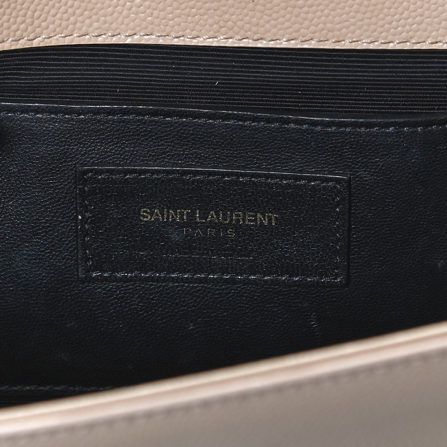 Saint Laurent Grain De Poudre Medium Monogram Kate Satchel Nude Powder 6 of 10