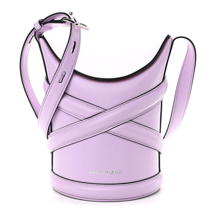 Alexander McQueen Calfskin The Curve Small Shoulder Bag Lilac 1 of 10