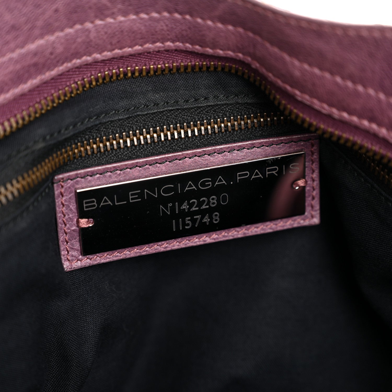 Balenciaga Agneau Classic Hardware City Murier 6 of 11