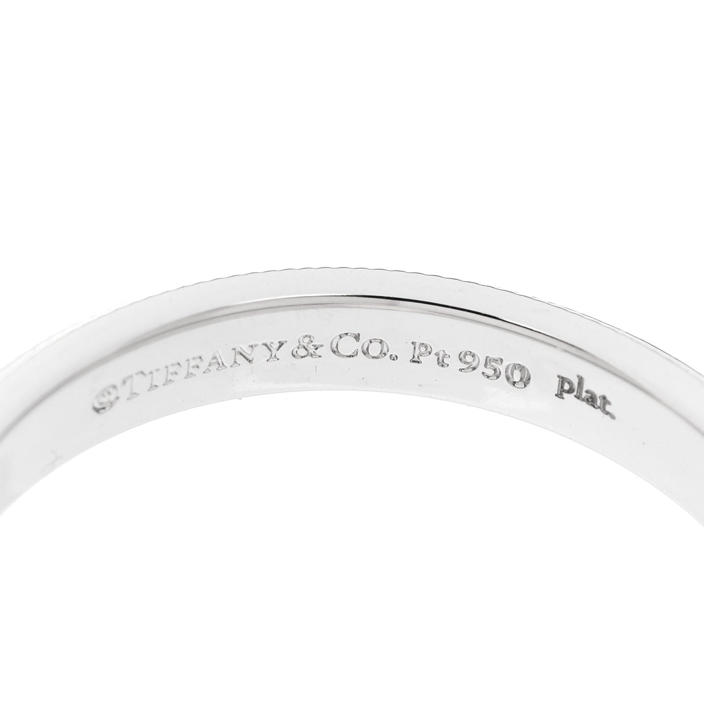Platinum 3mm Together Milgrain Wedding Band Ring 57 8