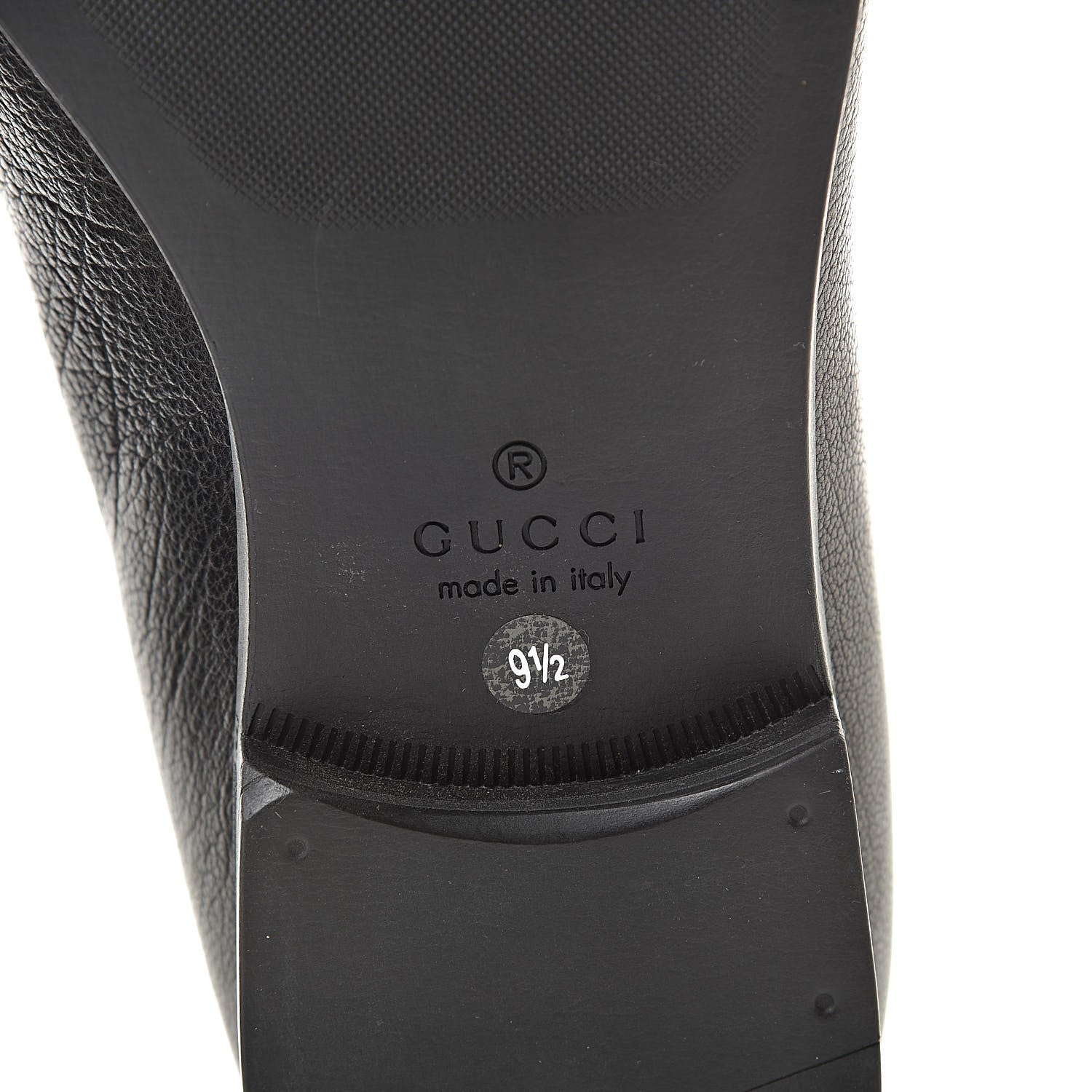 Gucci Bullcalf Lux Mens Camden Loafer 9.5 Black 6 of 10