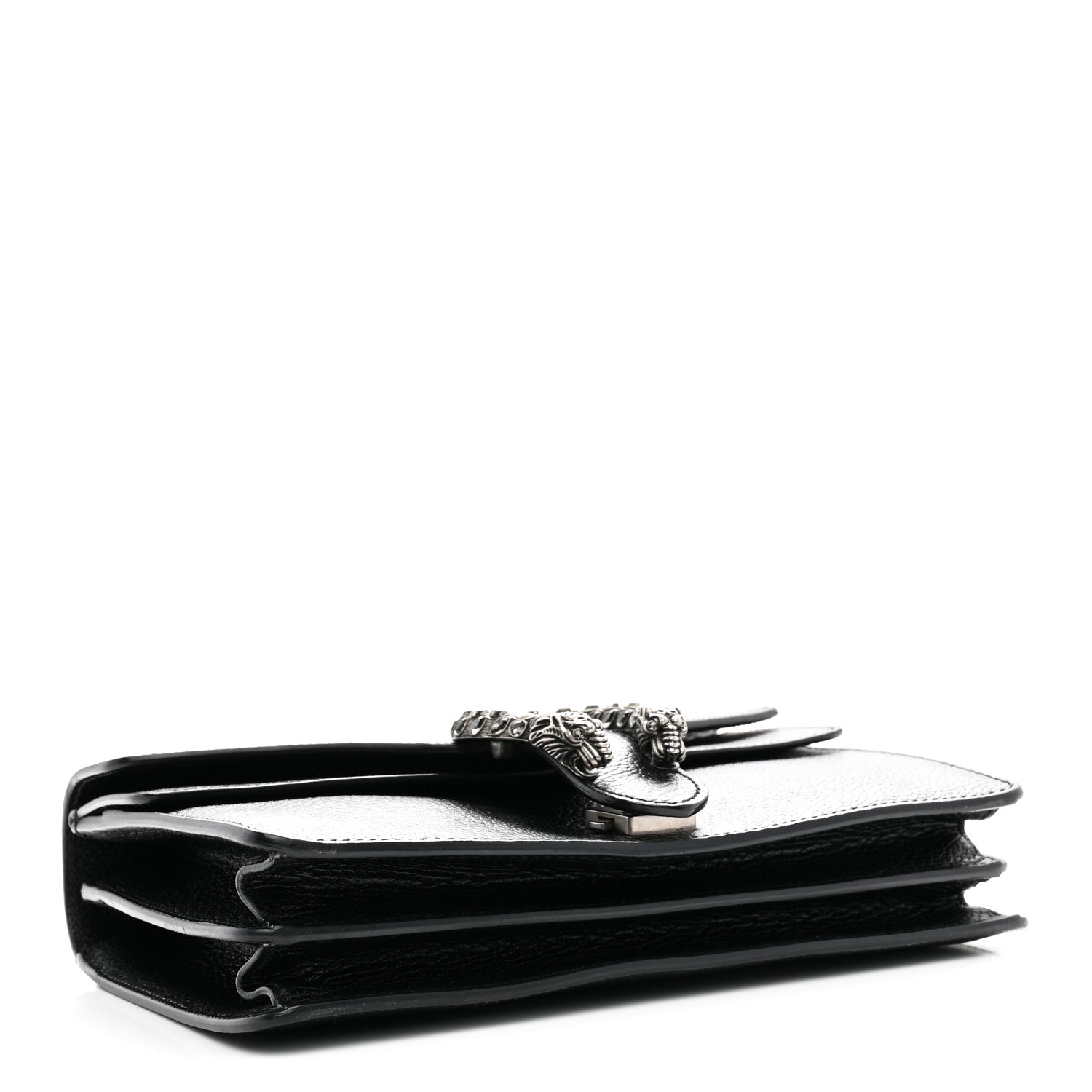 Gucci Pebbled Calfskin Small Dionysus Shoulder Bag Black 4 of 10