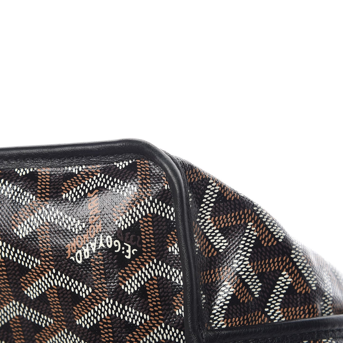 Goyardine Reversible Anjou PM Black