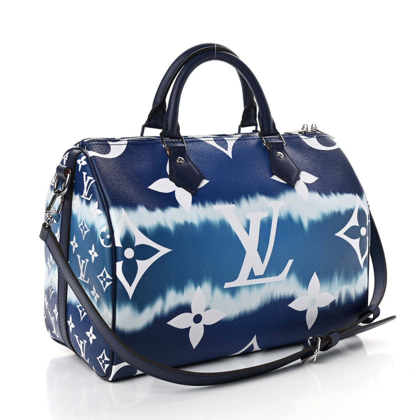 Monogram Escale Speedy Bandouliere 30 Blue